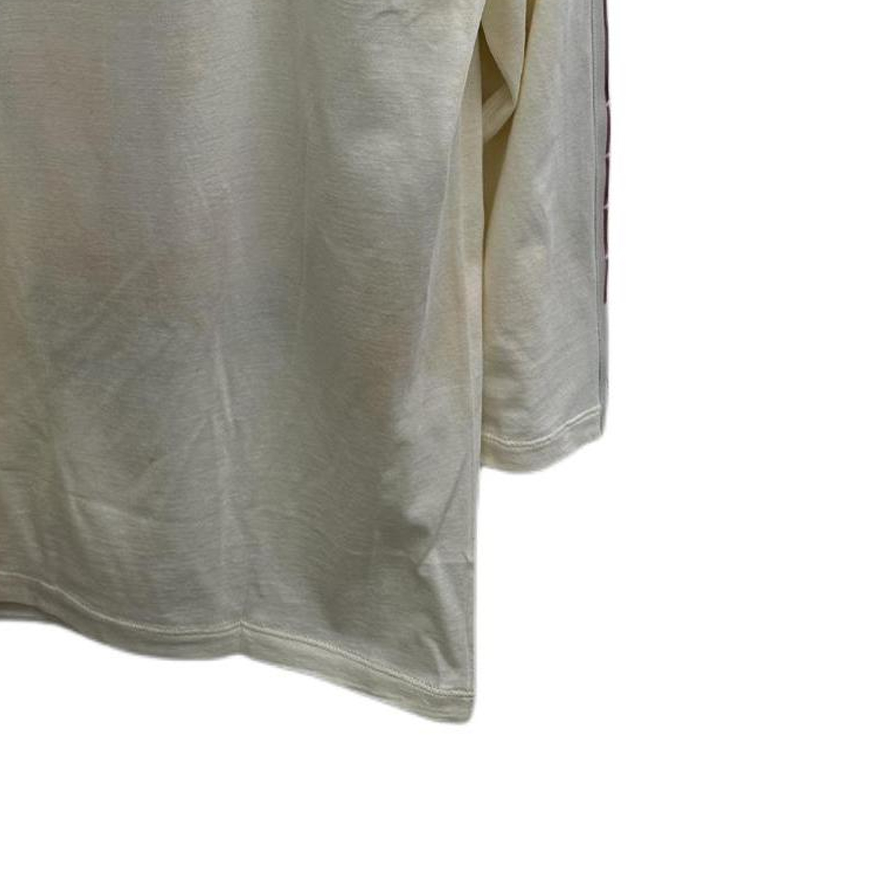 Cheap GUCCI 刺绣动物长袖圆领男女同款T恤 米白色 557788-XJARU-7136