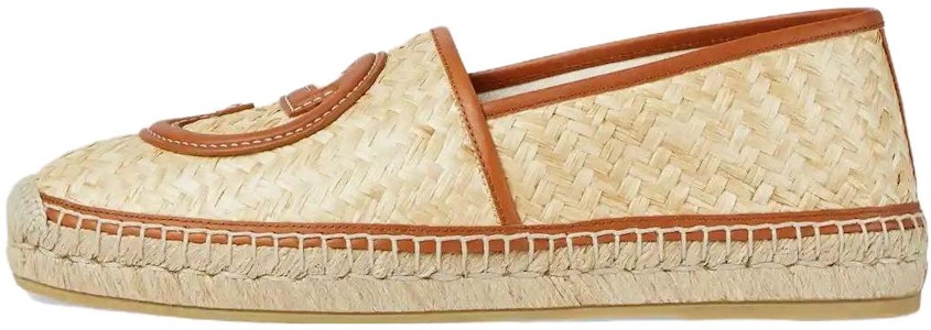 古驰草编鞋‘互扣G - 裸色’ 749776-FAB02-9548 Buy 古驰草编鞋‘互扣G - 裸色’ 749776-FAB02-9548