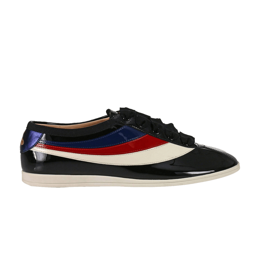 Gucci Falacer Web Patent Leather 'Black' 493476-0B910-1082