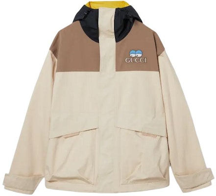 구찌 2024 가을 베이지 로고 자수 패치 후드 재킷 777288-ZAQDU-9117 Buy 구찌 2024 가을 베이지 로고 자수 패치 후드 재킷 777288-ZAQDU-9117