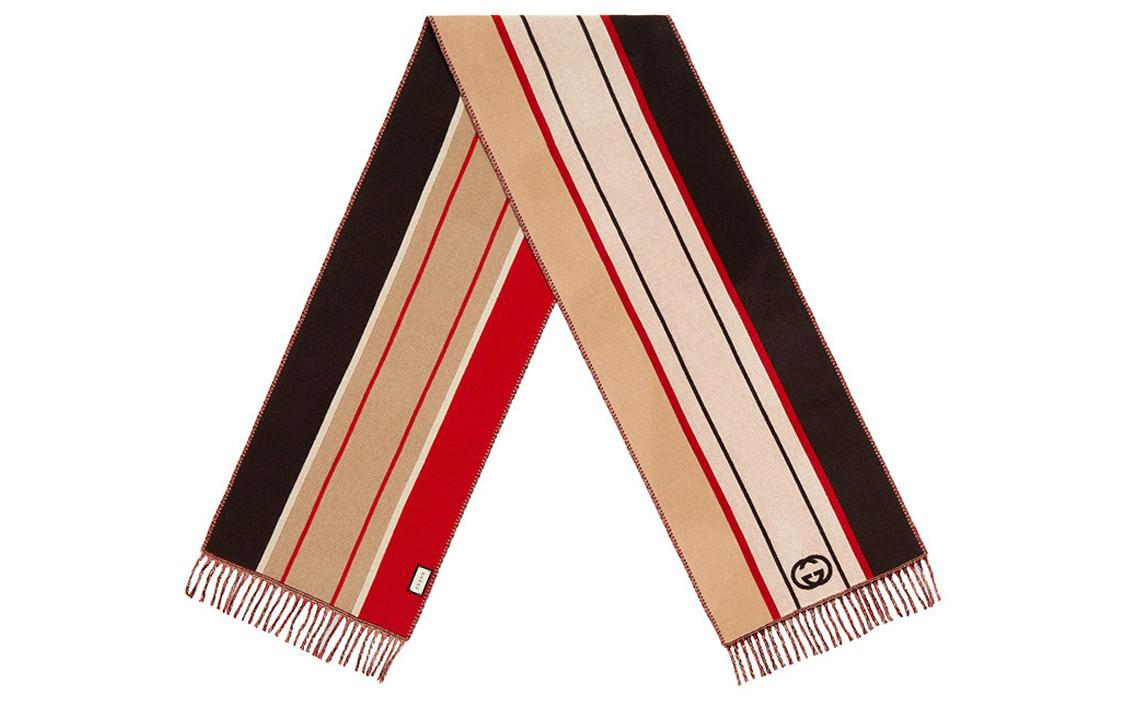 GUCCI Fashion Casual Knitted Scarf Unisex Couple Design 674263-4GAAA-2074 圖 2