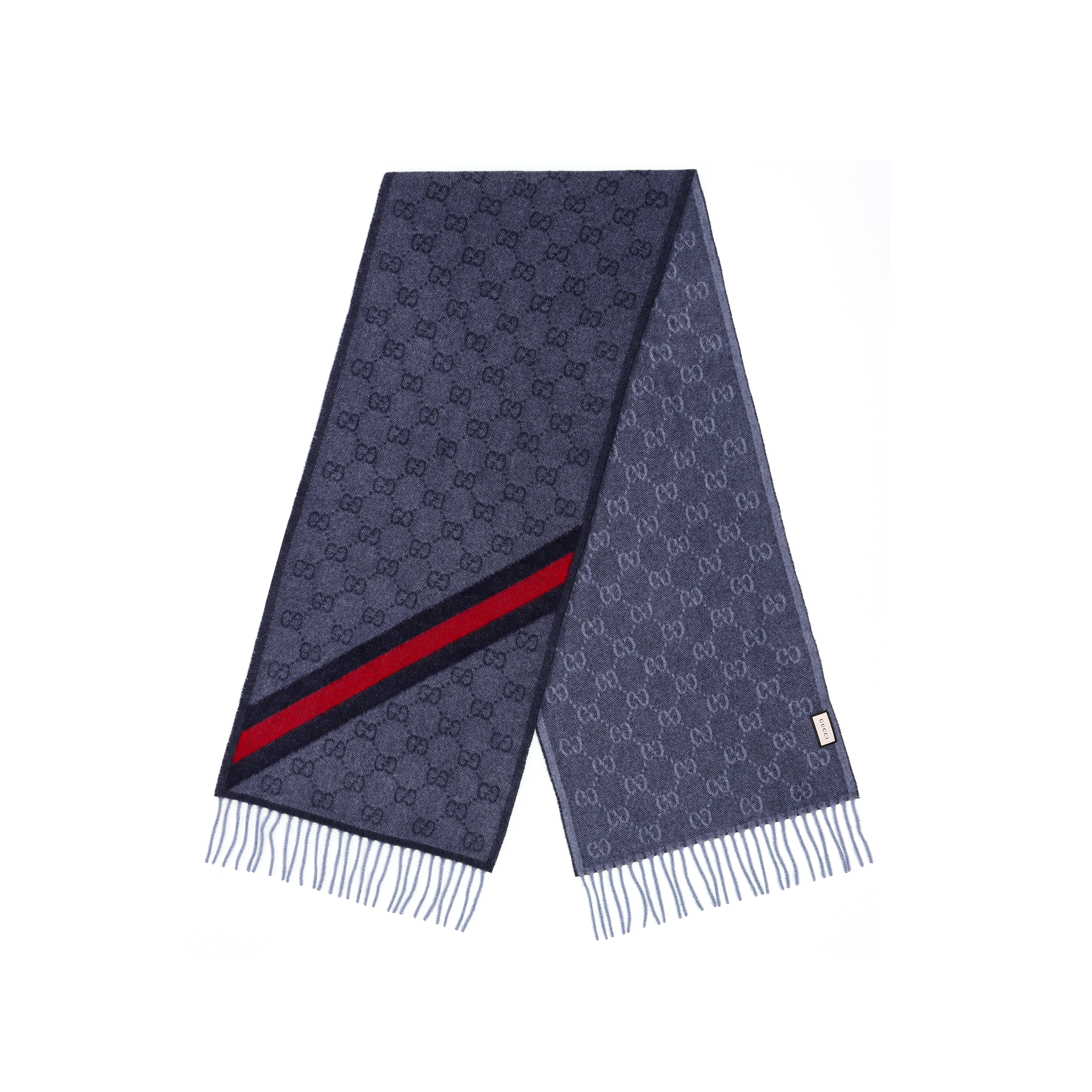 GUCCI Fashion Cozy Knit Scarf Unisex Couple Style 570603-3G200-4068 圖 4