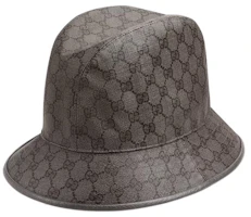 Purchase GUCCI 時尚潮流棉聚酯皮革漁夫帽 情侶款男女通用 7339854HAN48761