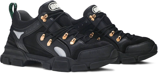 GUCCI 古馳 Flashtrek系列 防滑減震 戶外登山鞋 黑 Cheap GUCCI 古馳 Flashtrek系列 防滑減震 戶外登山鞋 黑