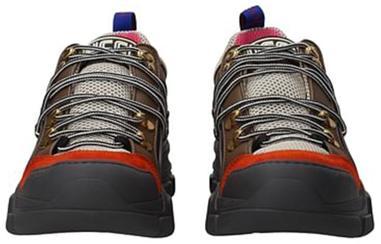 Shop Gucci Flashtrek 'Brown Orange' 543149-GGZ70-9070