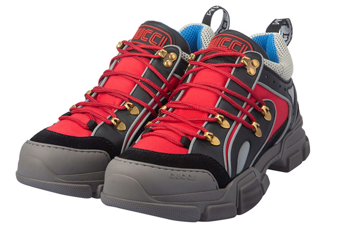 Lookbook Gucci Flashtrek 'Coral Black' 543149-9PYN0-6667