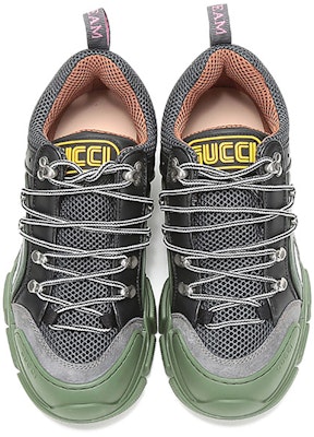 Gucci Flashtrek 'Green Black' 543162-GGZ70-1262 Shop Gucci Flashtrek 'Green Black' 543162-GGZ70-1262