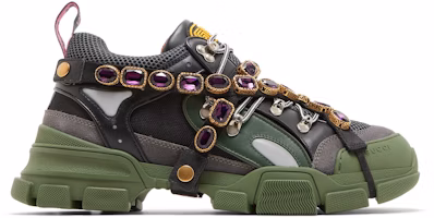 Gucci Flashtrek 'Green Crystals' 536532-GGZ30-1261 Gucci Flashtrek 'Green Crystals' 536532-GGZ30-1261
