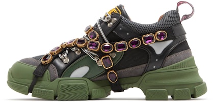 グッチ フラッシュトレック "グリーンクリスタル" 536532-GGZ30-1261 Lookbook グッチ フラッシュトレック "グリーンクリスタル" 536532-GGZ30-1261