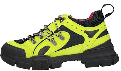 GUCCI 古馳 Flashtrek系列 拼接 耐磨輕便 低幫運動戶外功能鞋 黃黑色 Buy GUCCI 古馳 Flashtrek系列 拼接 耐磨輕便 低幫運動戶外功能鞋 黃黑色