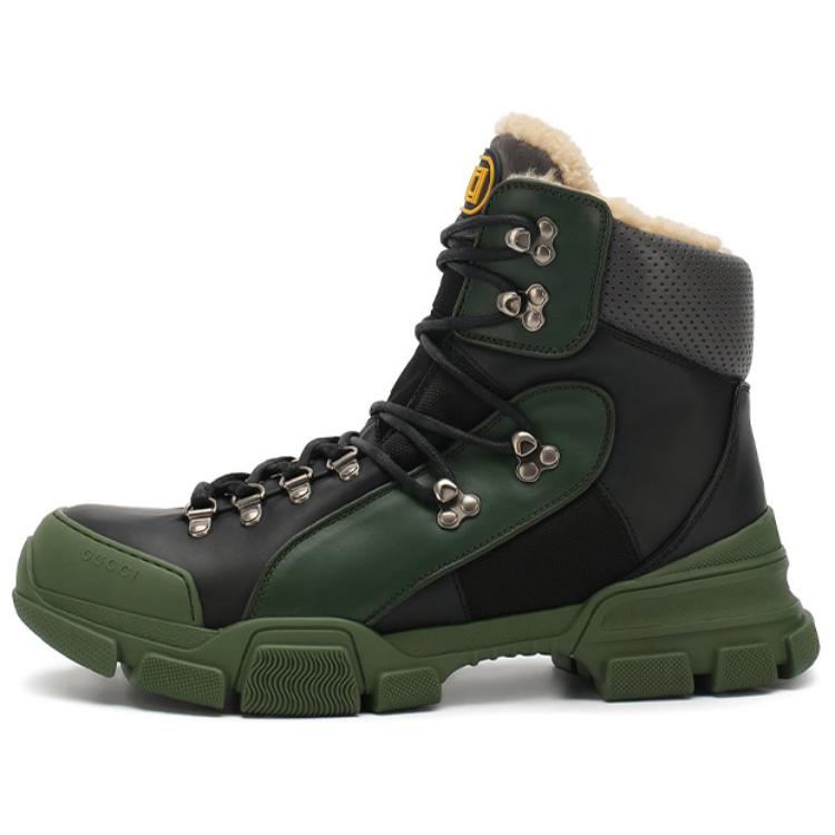 Gucci Flashtrek High 'Black Green' 548714-D6090-1087