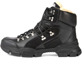 Gucci Flashtrek High-top With Wool 'Black' 548714-D6060-1088 Gucci Flashtrek High-top With Wool 'Black' 548714-D6060-1088