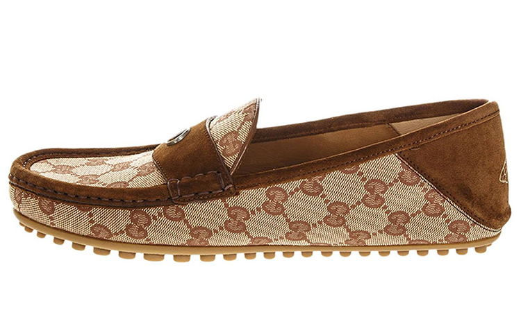 Gucci Flat Shoes 'Beige Fashion Print' 529879-KY990-8376