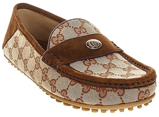 Sepatu Datar Gucci 'Cetak Fashion Beige' 529879-KY990-8376 Lookbook Sepatu Datar Gucci 'Cetak Fashion Beige' 529879-KY990-8376