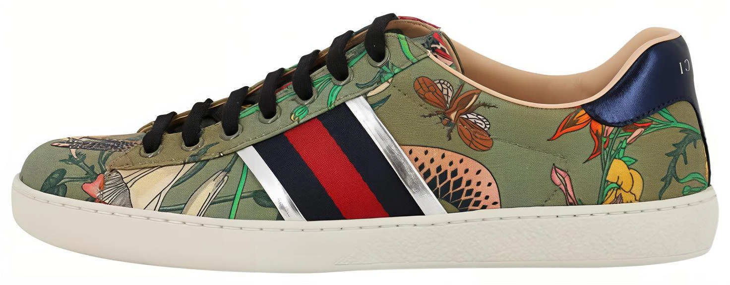gucci-flora-snake-sneaker-red