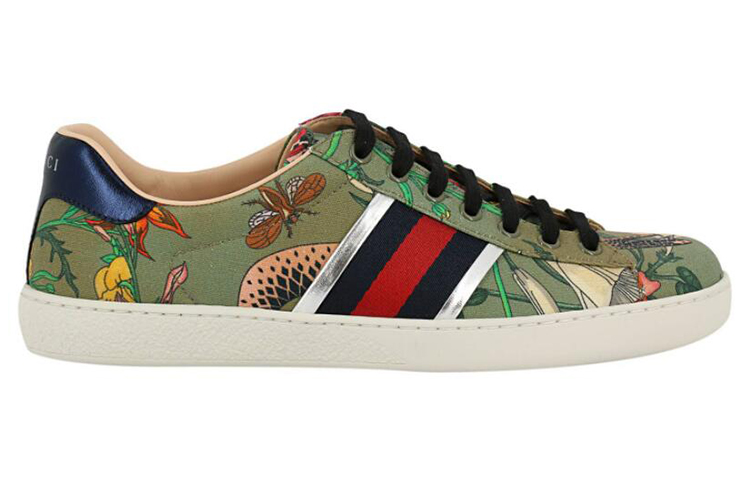 Gucci Flora Snake Sneaker 'Red' 圖 2