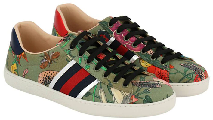 Zapatilla Gucci Flora Snake 'Roja'. 473763-9IZ60-3779 Shop Zapatilla Gucci Flora Snake 'Roja'. 473763-9IZ60-3779