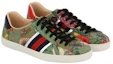 Shop Zapatilla Gucci Flora Snake 'Roja'. 473763-9IZ60-3779
