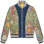 Buy Gucci Jaket V-Neck Bunga Unisex Lengan Panjang Hijau 475034-XR852-3813