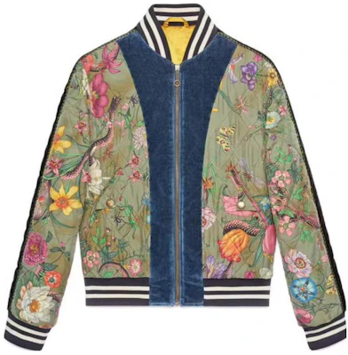 Gucci Jaket V-Neck Bunga Unisex Lengan Panjang Hijau 475034-XR852-3813 Order Gucci Jaket V-Neck Bunga Unisex Lengan Panjang Hijau 475034-XR852-3813