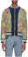 Lookbook Gucci Jaket V-Neck Bunga Unisex Lengan Panjang Hijau 475034-XR852-3813