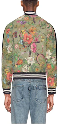 Gucci Jaket V-Neck Bunga Unisex Lengan Panjang Hijau 475034-XR852-3813 Shop Gucci Jaket V-Neck Bunga Unisex Lengan Panjang Hijau 475034-XR852-3813