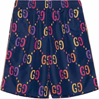 Gucci Floral SS22 Straight-Leg Double G Print Shorts 703548-XHAGC-4681 Gucci Floral SS22 Straight-Leg Double G Print Shorts 703548-XHAGC-4681