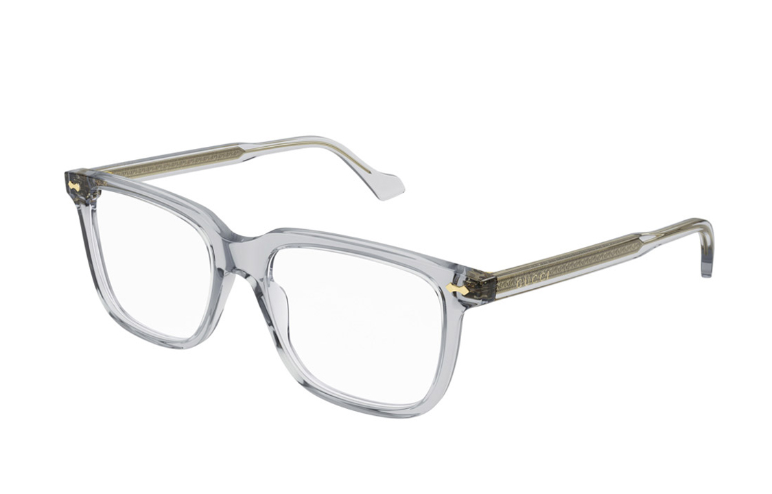 GUCCI French Style Square Optical Eyeglass Frames for Men GG0737O-016-56 圖 2