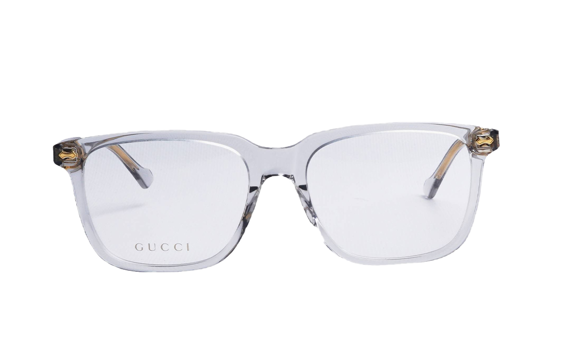 GUCCI French Style Square Optical Eyeglass Frames for Men GG0737O-016-56 圖 3