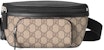 Gucci Front Pocket Belt Bag GG Supreme Small Black/Beige