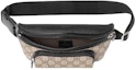 Lookbook Gucci Front Pocket Belt Bag GG Supreme Small Black/Beige