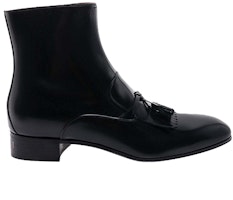 古驰流苏细节黑色踝靴 714688-DS8S0-1000 Order 古驰流苏细节黑色踝靴 714688-DS8S0-1000