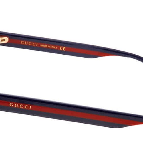 Lookbook 구찌 풀프레임 아세테이트 블루 선글라스 유니섹스 커플 디자인 10977729