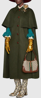 GUCCI FW21 蕾絲拼接長袖洋裝 深藍色 644792-XKBOV-3289 Purchase GUCCI FW21 蕾絲拼接長袖洋裝 深藍色 644792-XKBOV-3289