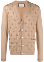 Gucci FW21 Logo Wool Knit Sweater Khaki 576901-XKAUM-2668 Gucci FW21 Logo Wool Knit Sweater Khaki 576901-XKAUM-2668