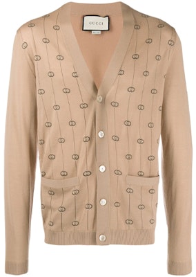 Suéter de punto Gucci FW21 con logo de lana en color caqui. 576901-XKAUM-2668 Buy Suéter de punto Gucci FW21 con logo de lana en color caqui. 576901-XKAUM-2668