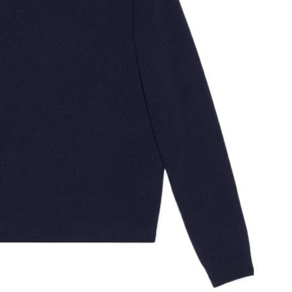Details for GUCCI FW22 ブルー ウール セーター パッチ付き 694786 XKCD5 4804