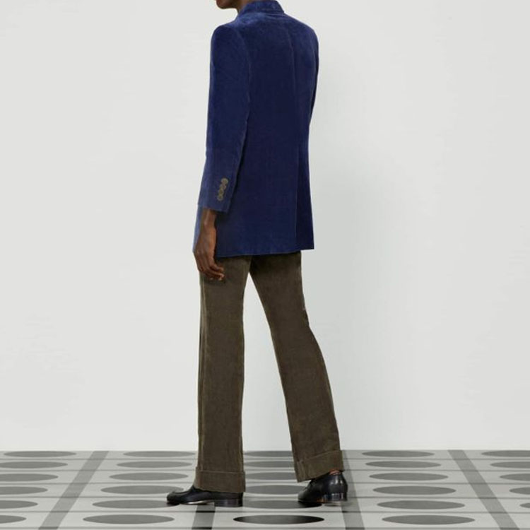 Shop Pantalones Casuales Marrones de Pierna Recta GUCCI FW22. 712865-Z328H-1035