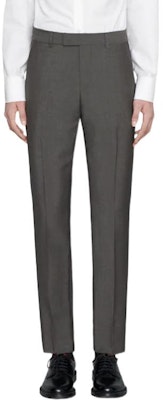 グッチ FW22 グレー ヘリテージ ストレートカット カジュアルパンツ. 581381-Z592B-1165 Shop グッチ FW22 グレー ヘリテージ ストレートカット カジュアルパンツ. 581381-Z592B-1165