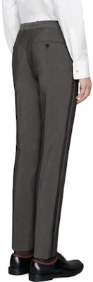 グッチ FW22 グレー ヘリテージ ストレートカット カジュアルパンツ. 581381-Z592B-1165 Purchase グッチ FW22 グレー ヘリテージ ストレートカット カジュアルパンツ. 581381-Z592B-1165