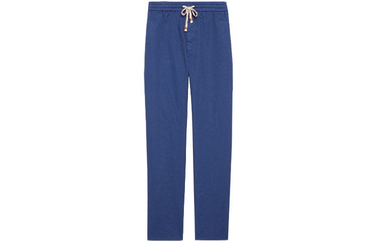 Gucci FW22 "Gucci Love Parade" Letter Logo Printed Straight Pants Blue 694110-Z8A0M-4307