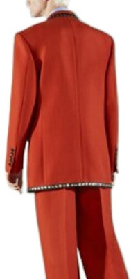 GUCCI FW22 オレンジブレザー レザーディテール スタッズ付き. 719877-Z8A60-7346 Purchase GUCCI FW22 オレンジブレザー レザーディテール スタッズ付き. 719877-Z8A60-7346