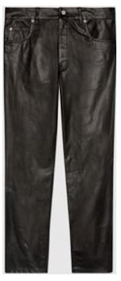 GUCCI FW22 Solid Black Straight-Leg Casual Trousers 713487-XNATL-1000 Buy GUCCI FW22 Solid Black Straight-Leg Casual Trousers 713487-XNATL-1000