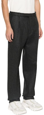 GUCCI FW22 ストレートレッグ カジュアルパンツ グレー 727665-ZAK72-1165 Purchase GUCCI FW22 ストレートレッグ カジュアルパンツ グレー 727665-ZAK72-1165