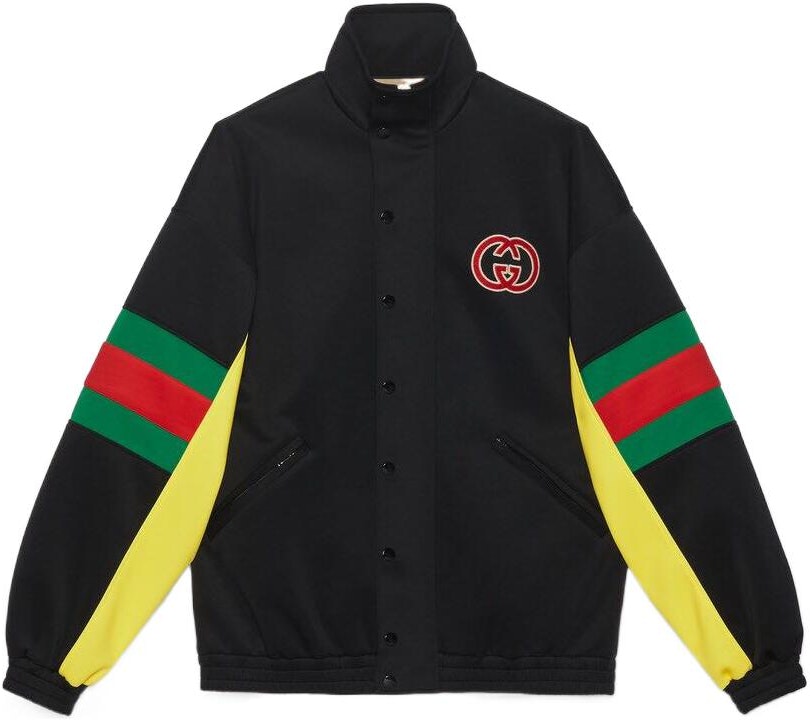 gucci-fw-22-black-logo-print-stripe-trim-high-neck-jacket-706437-xjetg-1152