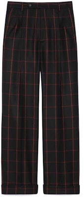 Pantalones Gucci FW22 Negros de Cuadros Cintura Alta Pierna Recta 731054-ZAL2E-1072 Buy Pantalones Gucci FW22 Negros de Cuadros Cintura Alta Pierna Recta 731054-ZAL2E-1072