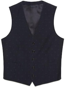 古驰 FW22 蓝色双G提花无袖背心 673191-ZAI34-4557 Buy 古驰 FW22 蓝色双G提花无袖背心 673191-ZAI34-4557