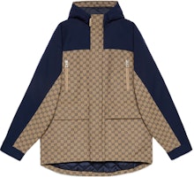 Gucci FW22 Blue Multicolor Logo Print Hoodie Jacket 715536-ZAKYZ-9173 Gucci FW22 Blue Multicolor Logo Print Hoodie Jacket 715536-ZAKYZ-9173