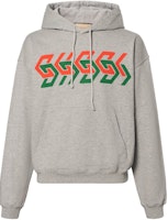 Gucci FW22 Chain Print Hoodie Grey Pullover for Men 715911-XJEUM-1097 Gucci FW22 Chain Print Hoodie Grey Pullover for Men 715911-XJEUM-1097