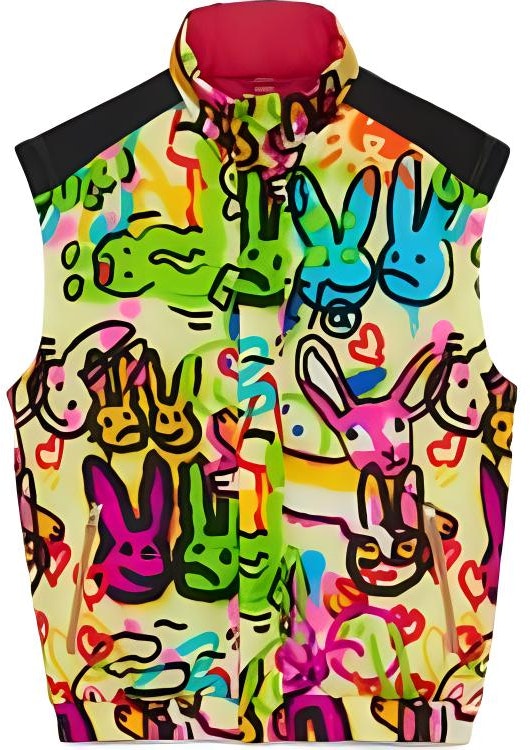 gucci-fw-22-multicolor-rabbit-graffiti-turtleneck-vest-730372-zalh-2-9233
